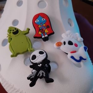 Crocs charms 4 PC cartoon NWOT